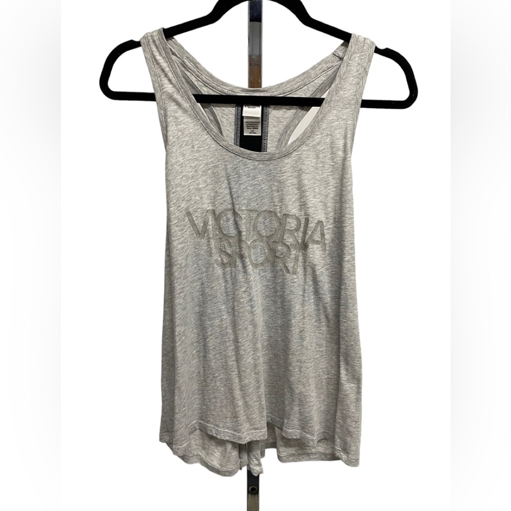 Victoria’s Secret Sport open back tank top with bling size large